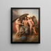 Die Verlobung von Cupid und Psyche - Pelagio Palagi — gerahmtes Bild an der Wand