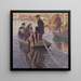 Pilger in einem Boot - Carl Wilhelmson — gerahmtes Bild an der Wand
