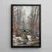 Wintermotiv ohne Schnee aus Schonen - Per Gummeson — gerahmtes Bild an der Wand