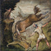 Perseus und Andromeda oder Roger, der Angelica befreit - Jacopo Zanguidi — in einem Innenraum präsentiert