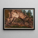 Pierre Pertuis - Peter Birmann — gerahmtes Bild an der Wand