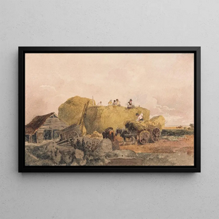 Peter DeWint - Building a Hayrick.webp