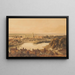 Crépuscule à Eton - Peter De Wint — gerahmtes Bild an der Wand
