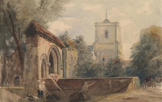Peter De Wint - Waltham Abbey Essex.webp