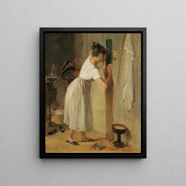 Peter Fendi - Die Lauscherin.webp