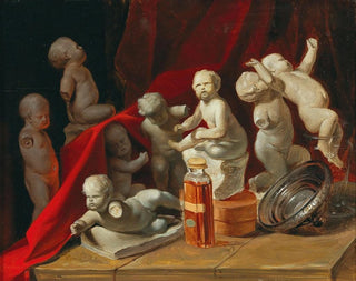 Peter Fendi - Still Life with Putti.webp