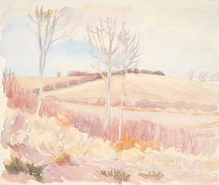 Finnland Landschaft Gemälde im Winter - Peter Hansen — Ansicht des Kunstwerks