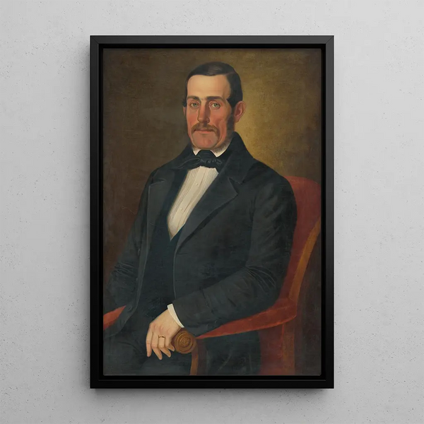 Portrait von Samuel Ball - Peter Michal Bohúň — gerahmtes Bild an der Wand