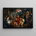 L'Adoration des mages - Peter Paul Rubens — gerahmtes Bild an der Wand