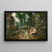Allegorie des Sinns des Geruchs - Peter Paul Rubens — gerahmtes Bild an der Wand