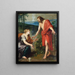 Der Christus erscheint Maria Magdalena - Peter Paul Rubens — gerahmtes Bild an der Wand