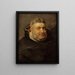 Bruder der Dominikaner - Peter Paul Rubens — gerahmtes Bild an der Wand