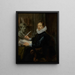 Jan Gaspard Gevartius - Peter Paul Rubens — gerahmtes Bild an der Wand