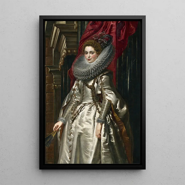 Marchesa Brigida Spinola Doria - Peter Paul Rubens — gerahmtes Bild an der Wand