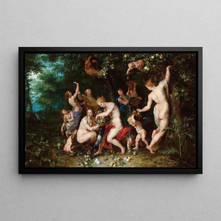 Peter Paul Rubens - Nymphs Filling The Cornucopia.webp