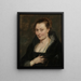 Portrait d'Isabella Brant - Peter Paul Rubens — gerahmtes Bild an der Wand