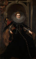 Portrait von Veronica Spinola Serra - Peter Paul Rubens — Ansicht des Kunstwerks