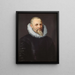 Portrait de Jan I Moretus - Peter Paul Rubens — gerahmtes Bild an der Wand