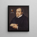 Portrait de Petrus Pantinus - Peter Paul Rubens — gerahmtes Bild an der Wand