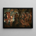 Le Baptême du Christ - Peter Paul Rubens — gerahmtes Bild an der Wand