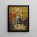 Der Himmelfahrt der Jungfrau - Peter Paul Rubens — gerahmtes Bild an der Wand