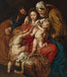 Die Heilige Familie mit der heiligen Elisabeth, Johannes dem Täufer und einer Taube - Peter Paul Rubens — Ansicht des Kunstwerks