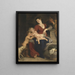 Die Heilige Familie im Korb - Peter Paul Rubens — gerahmtes Bild an der Wand