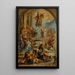 Die Wunder des heiligen Franz von Paola - Peter Paul Rubens — gerahmtes Bild an der Wand