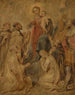 Die Jungfrau und das Kind des Rosenkranzes - Peter Paul Rubens — Ansicht des Kunstwerks