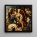 Der betrunkene Silen - Peter Paul Rubens — gerahmtes Bild an der Wand