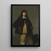 Ebbe Ulfeld 1616-1682 - Peter Raemsdorf — gerahmtes Bild an der Wand