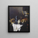 Vanitas-Stillleben - Peter Willebeeck — gerahmtes Bild an der Wand