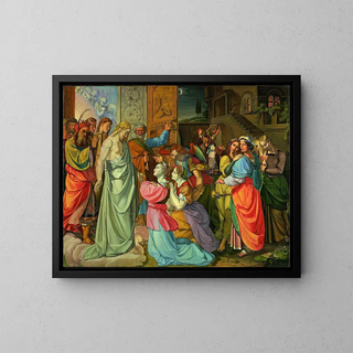 Peter von Cornelius - The Parable of Wise and Foolish Virgins unfinished.webp