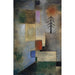 Reproduktion des Gemäldes Kleines Baum-Tableau von Tannenbäumen - Paul Klee