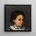 Petite Liisa - Hélène Schjerfbeck — gerahmtes Bild an der Wand