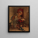 Der Liebling - Petronella Peters — gerahmtes Bild an der Wand