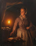 Die Nachtkabine - Petrus van Schendel — Ansicht des Kunstwerks