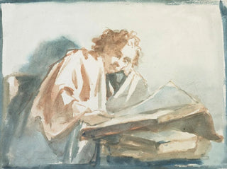 Ein Student - Petrus van der Velden — Ansicht des Kunstwerks