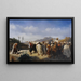 Der maurische Umzug bei Tanger - Pharamond Blanchard — gerahmtes Bild an der Wand