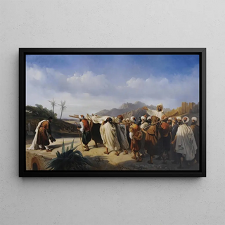 Pharamond Blanchard - Le cortege maure prs de Tanger.webp