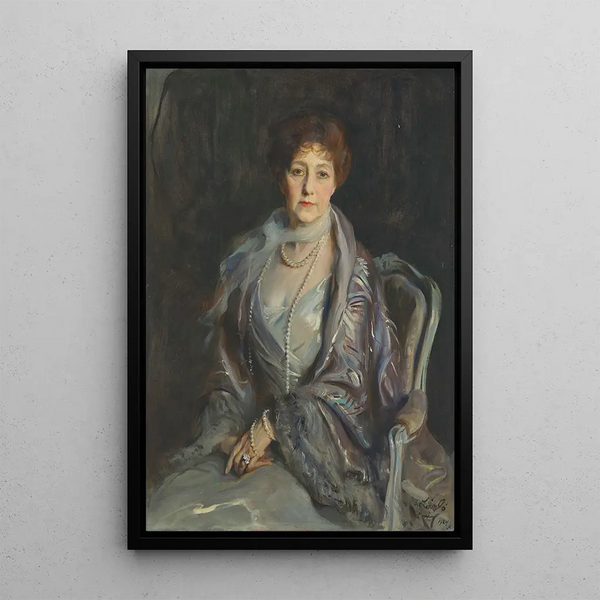 Marquise de Laborde Pauline Léon née Pauline de Rafelis de Saint Sauveur - Philip Alexius de László — gerahmtes Bild an der Wand