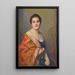 Portrait von Mme Robert Celestin Guinness Dickie - Philip Alexius de László — gerahmtes Bild an der Wand