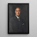 Portrait von Norman Louis Cappel Esq - Philip Alexius de László — gerahmtes Bild an der Wand