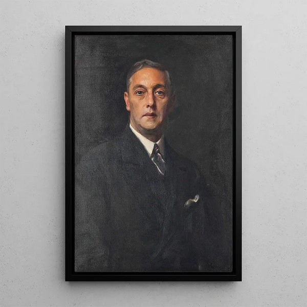 Portrait von Norman Louis Cappel Esq - Philip Alexius de László — gerahmtes Bild an der Wand