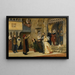 Rückkehr nach Hause nach dem Sieg - Philip Hermogenes Calderon — gerahmtes Bild an der Wand