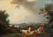 Landschaft mit ruhendem Vieh - Philip James de Loutherbourg — Ansicht des Kunstwerks