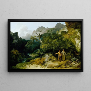 Philip James de Loutherbourg - The Hermit.webp