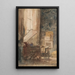 Münze im Atelier von Philip Zilcken - Philip Zilcken — gerahmtes Bild an der Wand