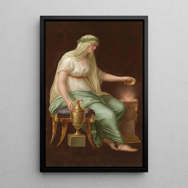 Vestale - Philipp Friedrich von Hetsch — gerahmtes Bild an der Wand