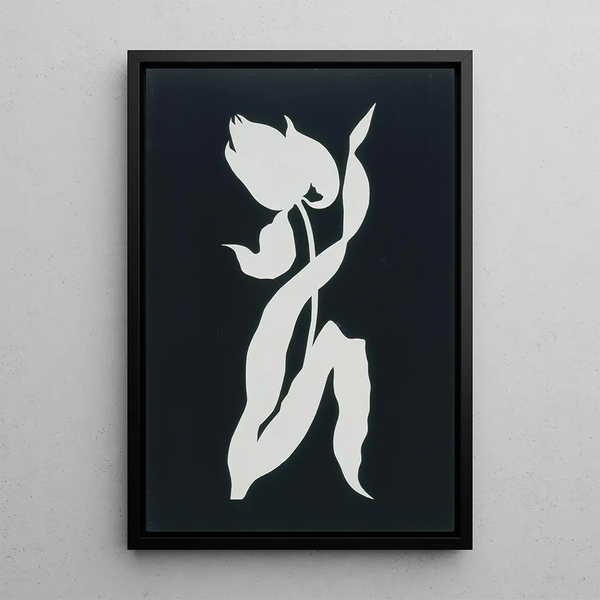 Tulpe - Philipp Otto Runge — gerahmtes Bild an der Wand